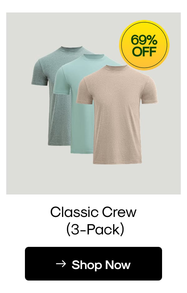 Classic Crew  (3-Pack)