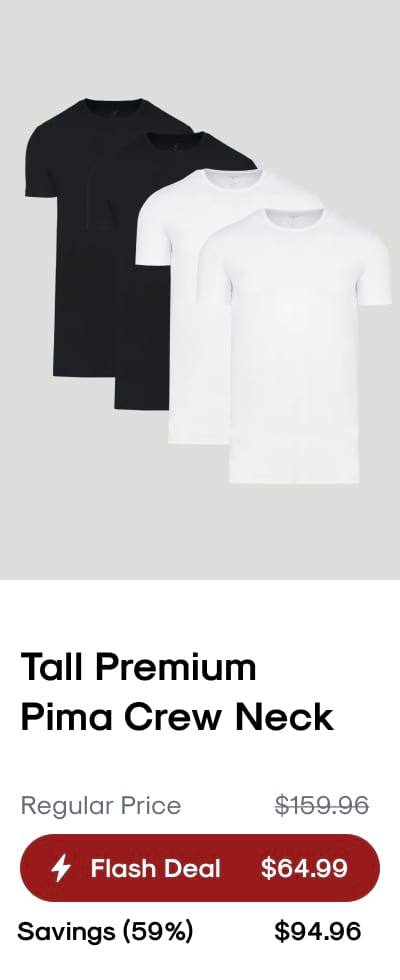 Tall Premium Pima Crew Neck