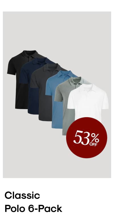 Classic Polo 6‑Pack