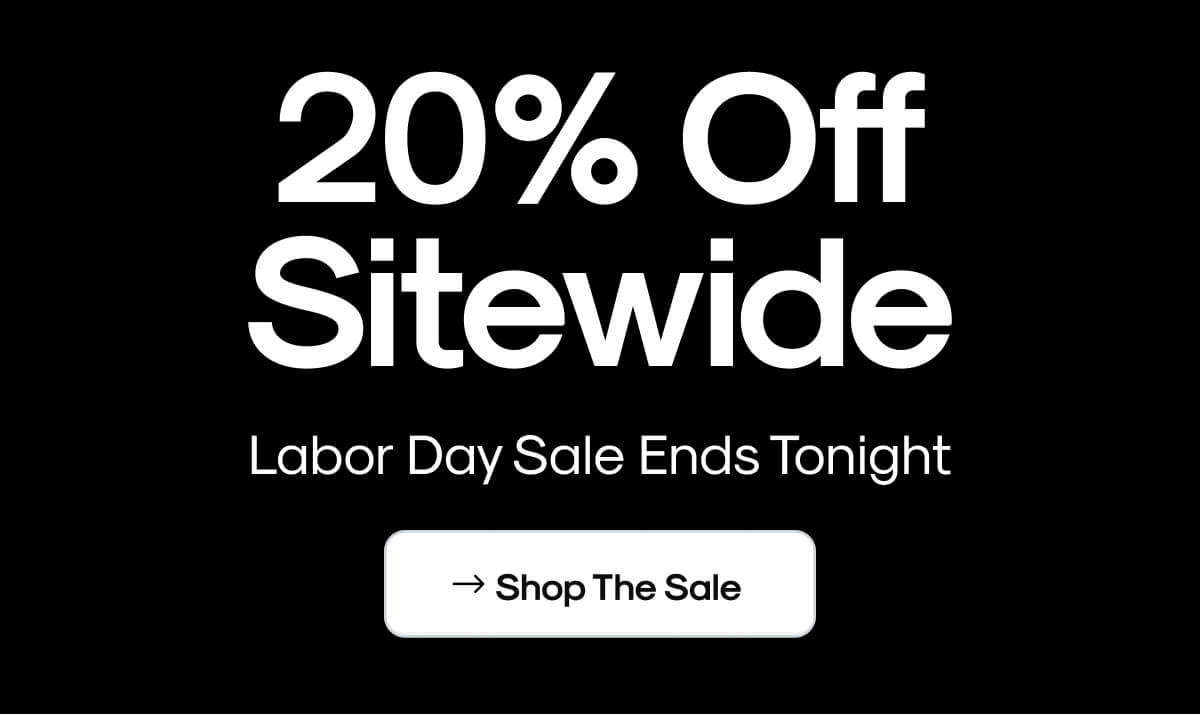Shop 20% Off Sitewide