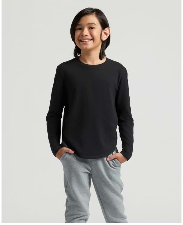 Boys' Long Sleeve Crew