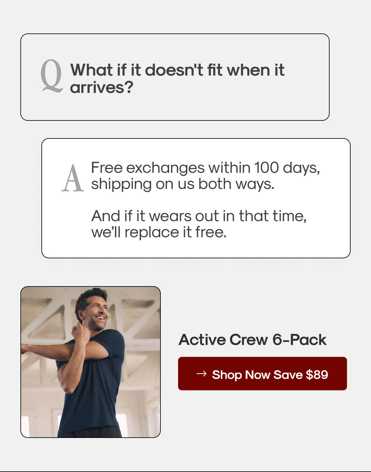 What if it doesn't fit when it arrives?