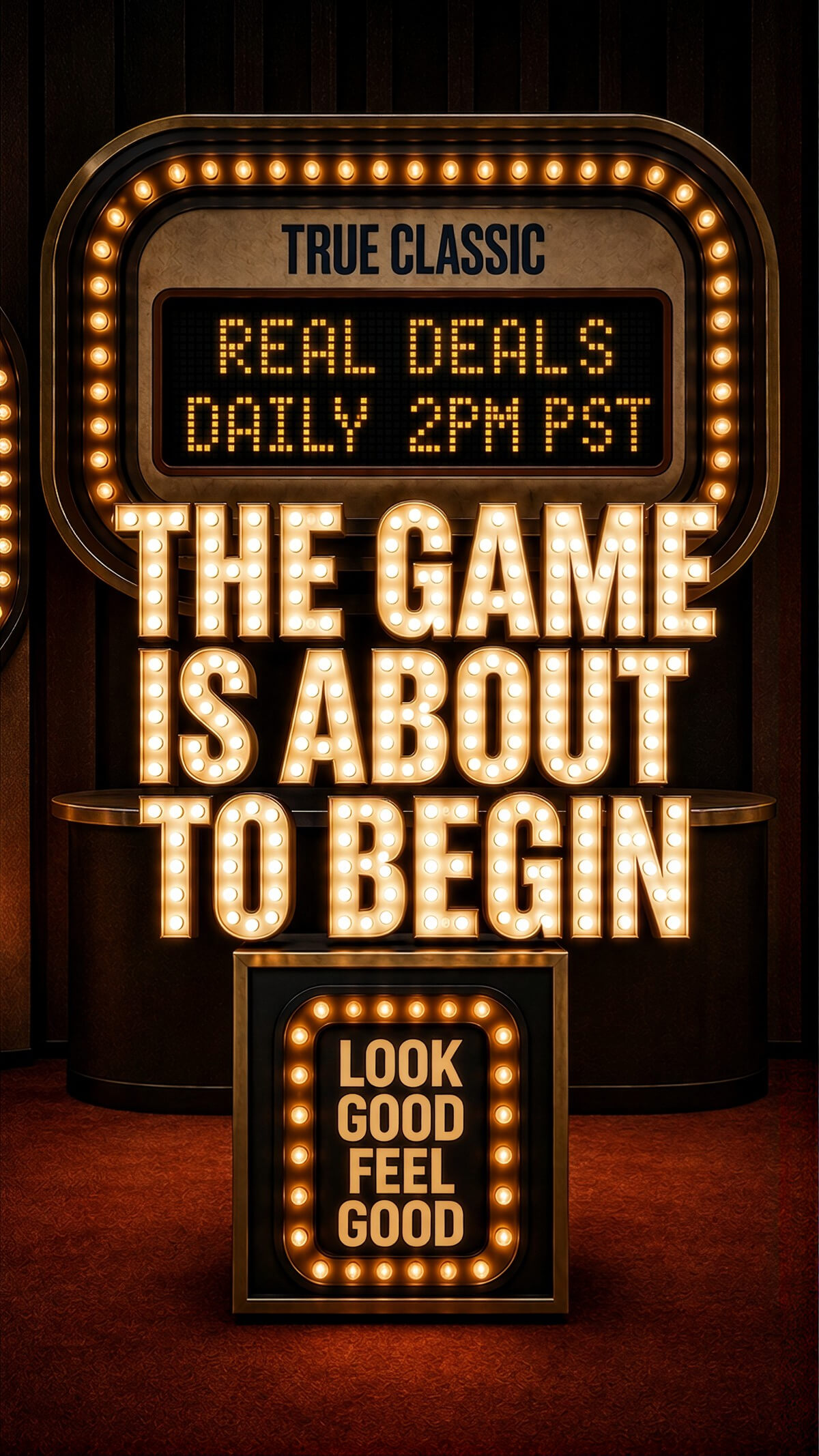 The Game Is About To Begin