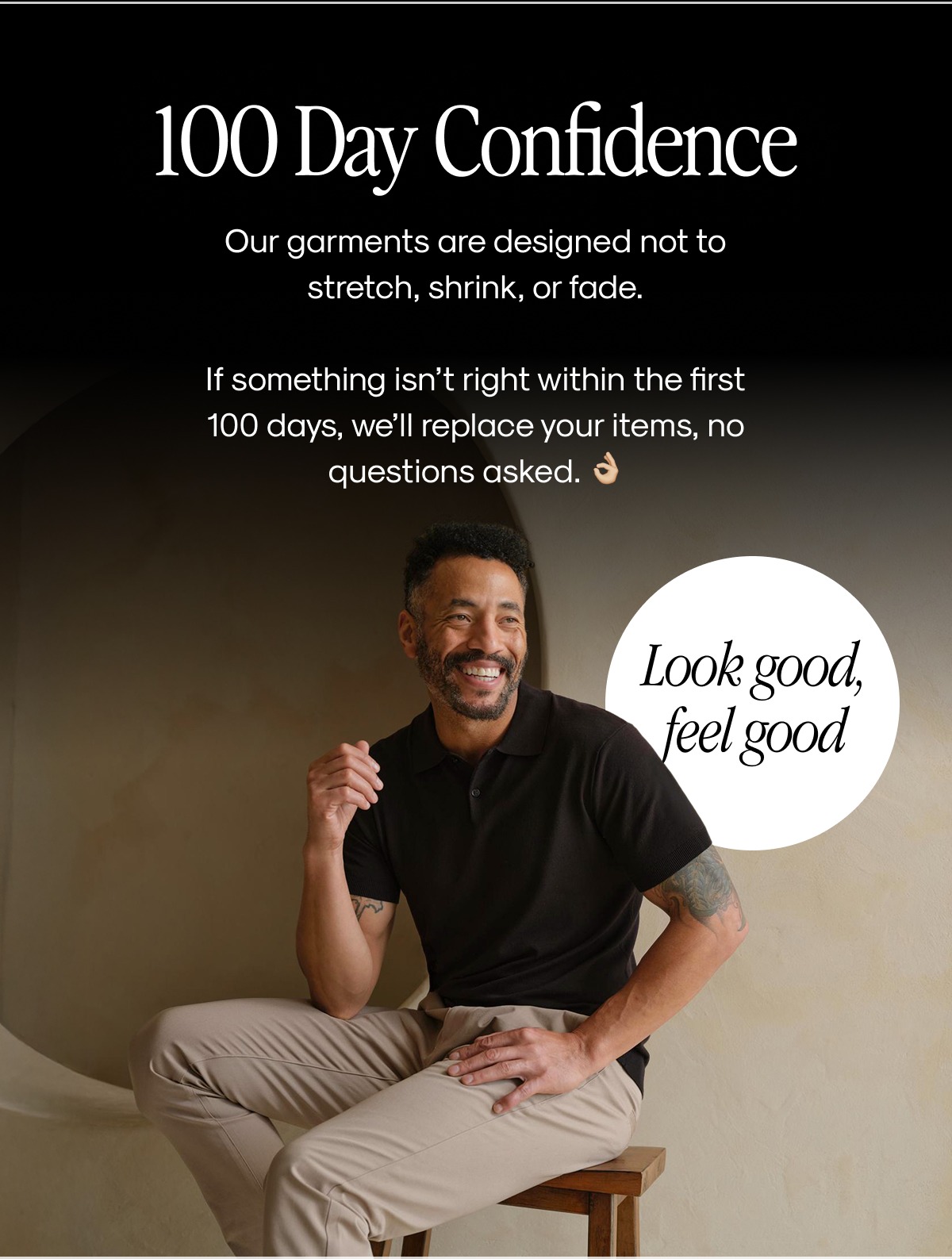 100 day confidence