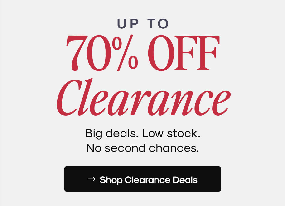 Shop Clearance Deals