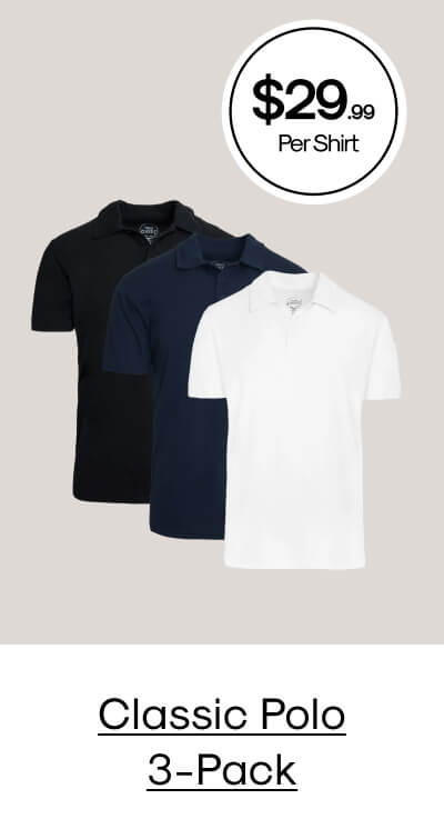 Classic Polo 3-Pack