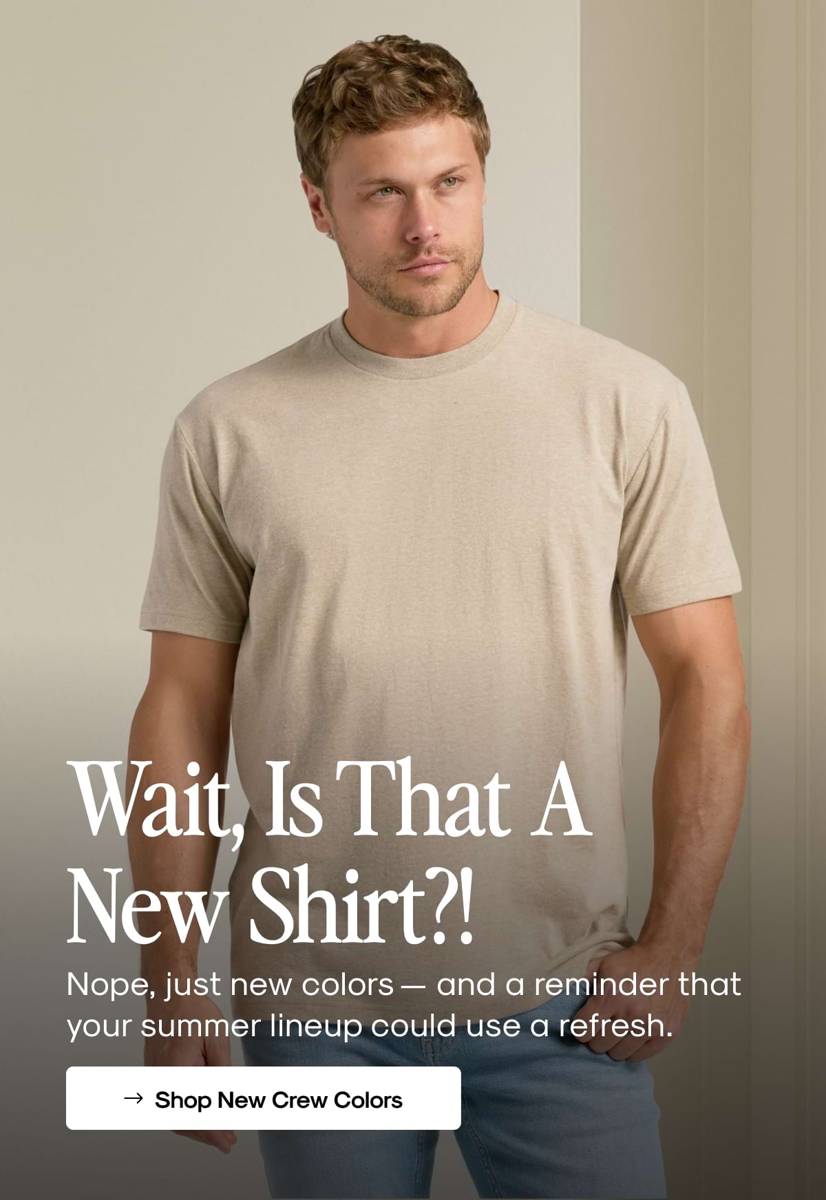 Wait, Is That A New Shirt?!
