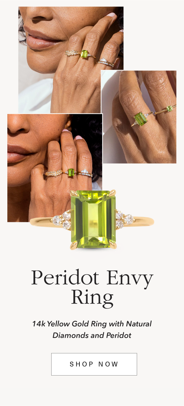 Peridot Envy Ring