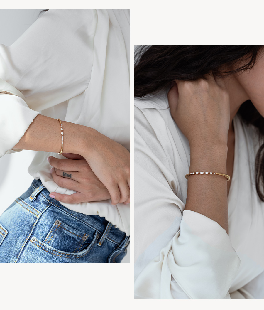 Marquise Trail Bracelet