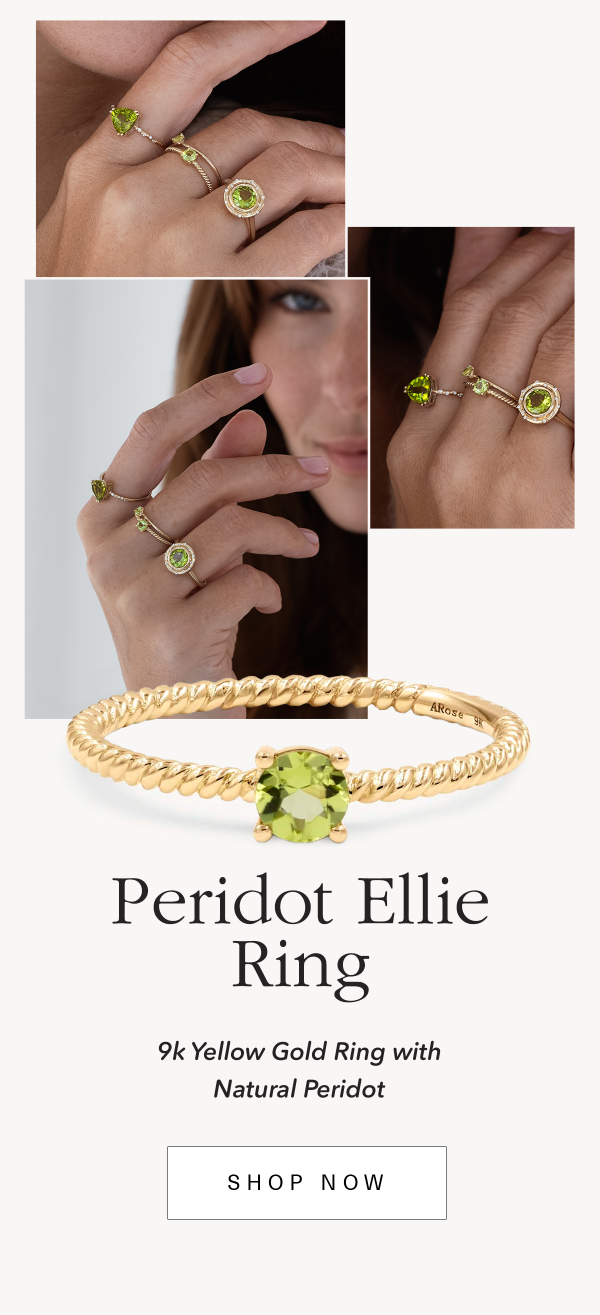 Peridot Ellie Ring