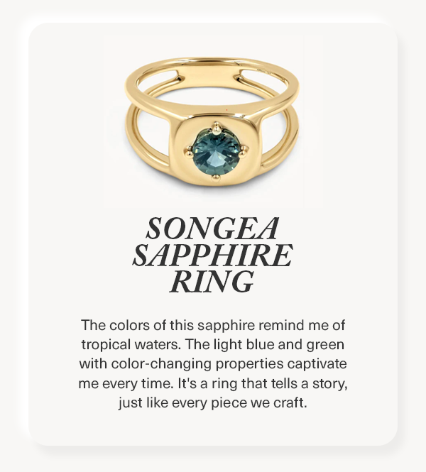 Songea Sapphire Ring