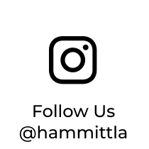 Instagram icon. Text: Follow Us @hammittla