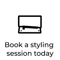 Icon of VIP Bag. Text: Book a styling session today. 