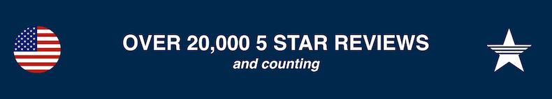 Over 20,000+ 5 star reviews