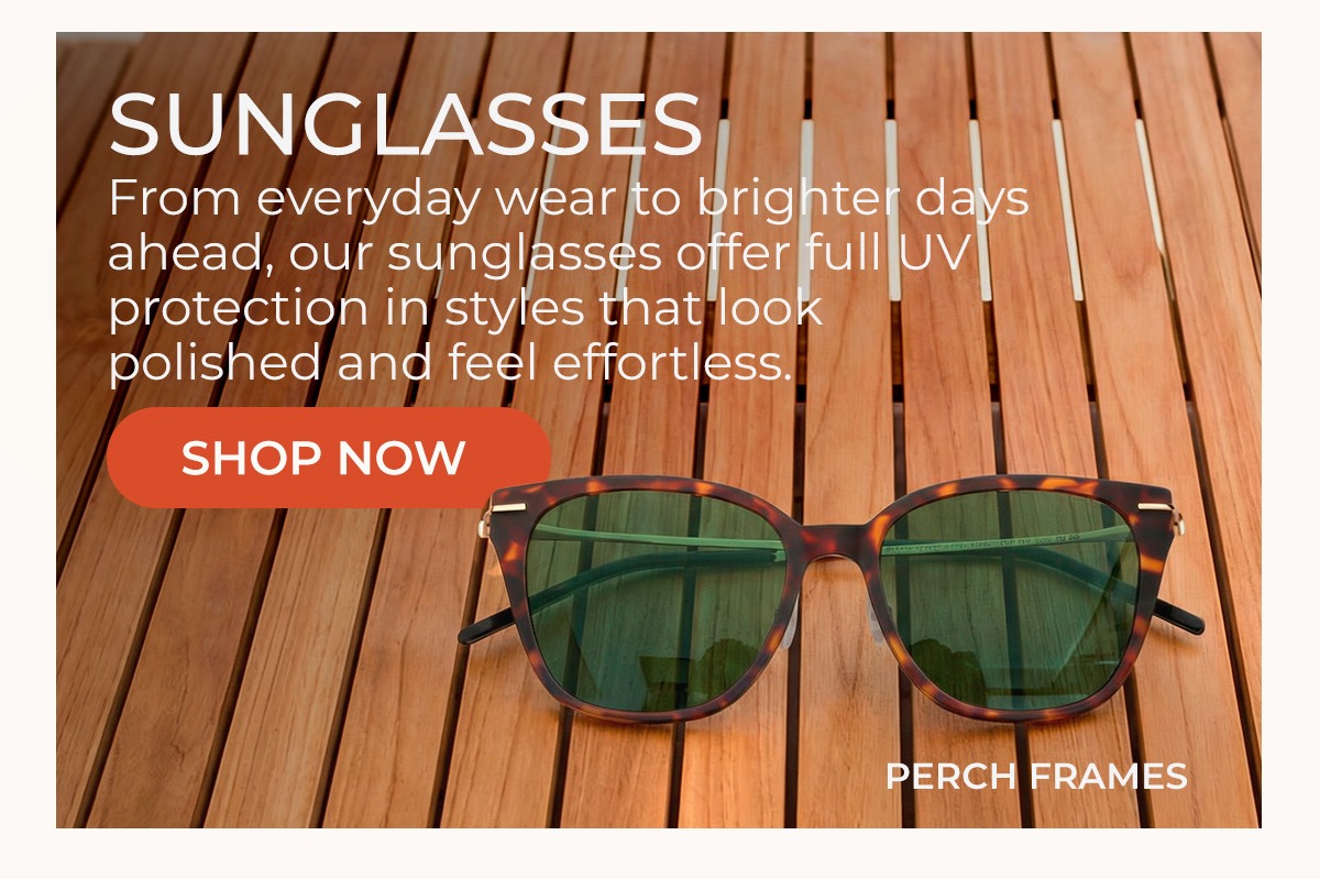 From Sun to Screens: Shop Sunglasses