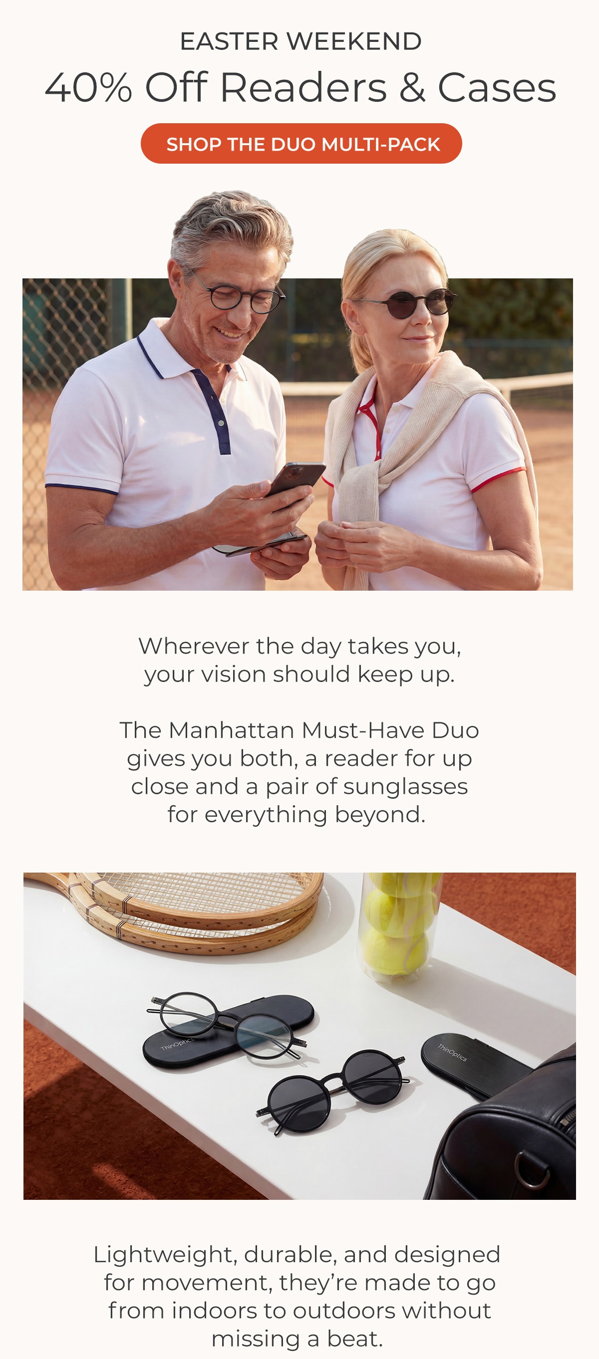 Easter Weekend: 40% Off Readers & Cases