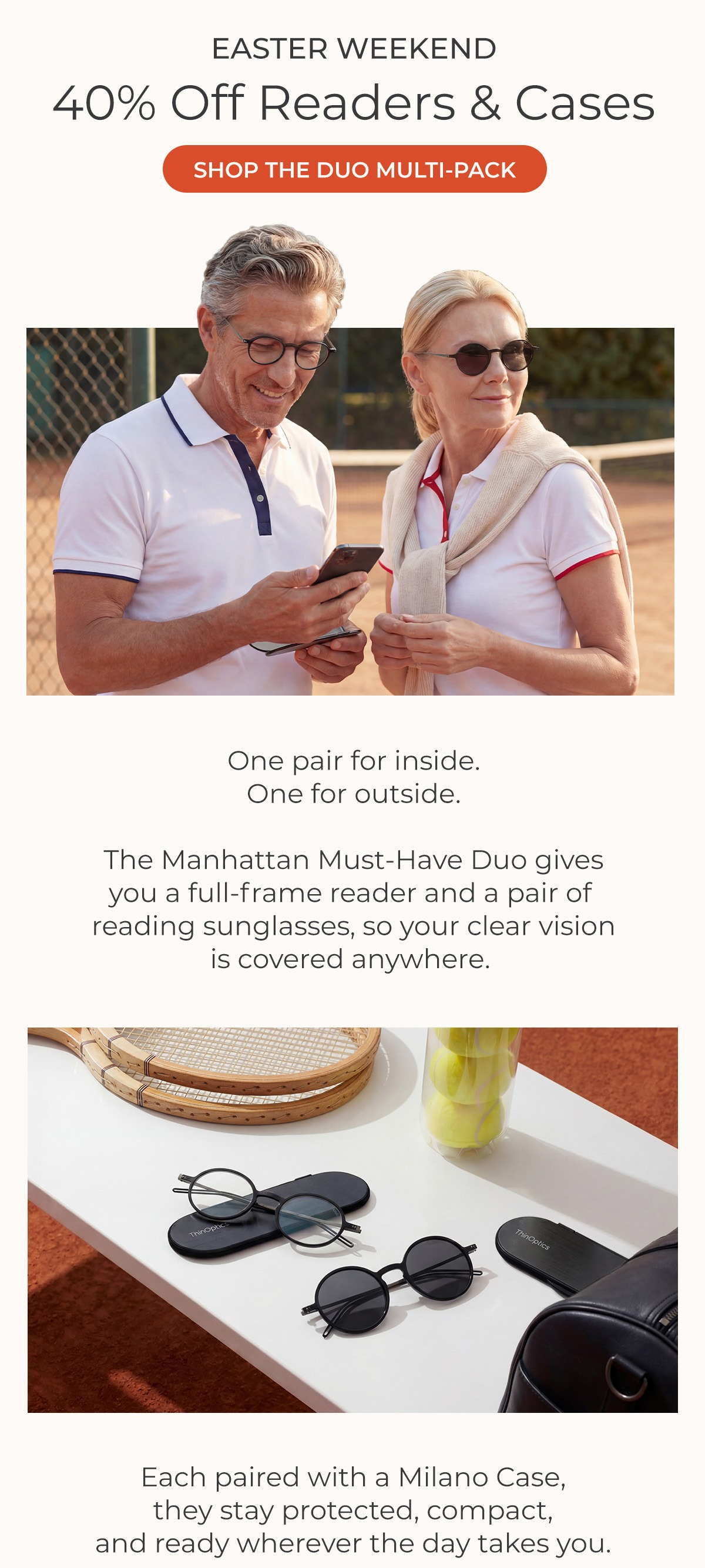 Easter Weekend: 40% Off Readers & Cases