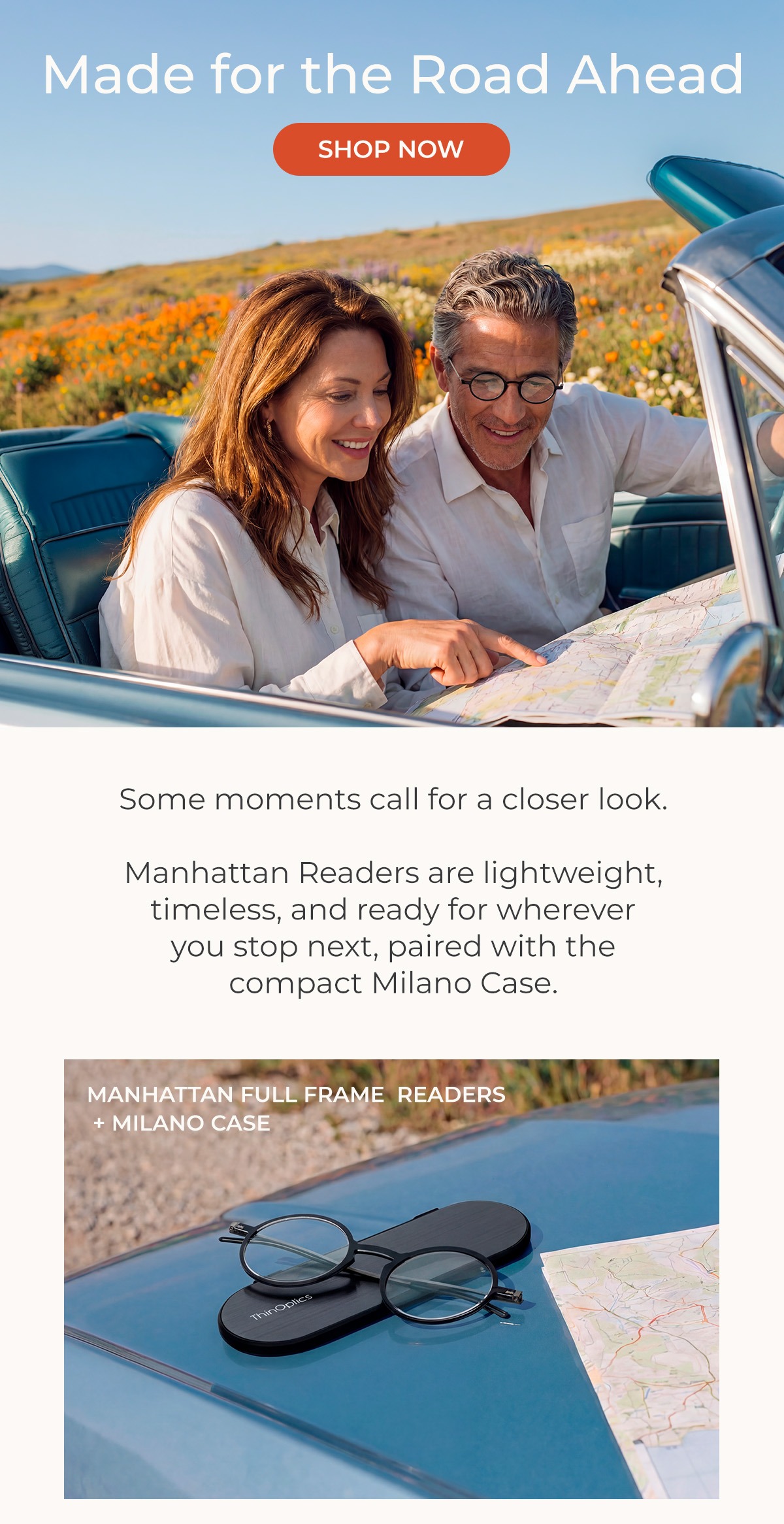 Manhattan Readers + Milano Case: The Pair You Bring Everywhere
