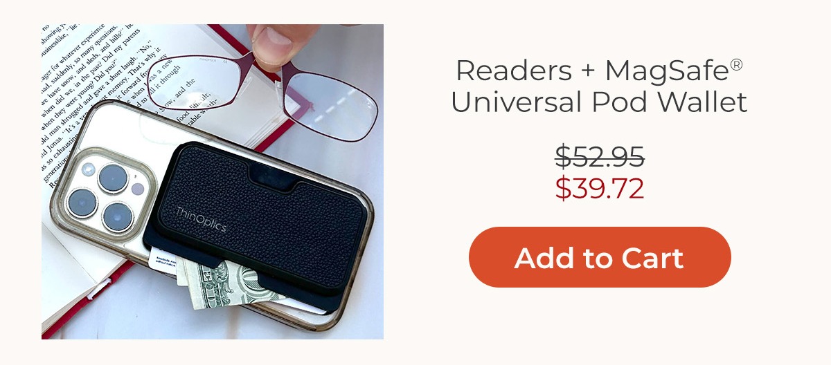 Readers + MagSafe Universal Pod Wallet