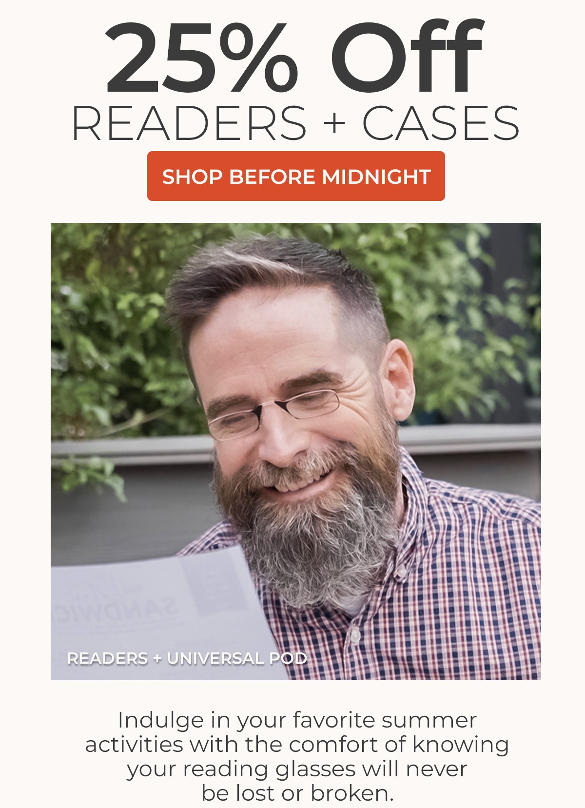 25% Off Readers