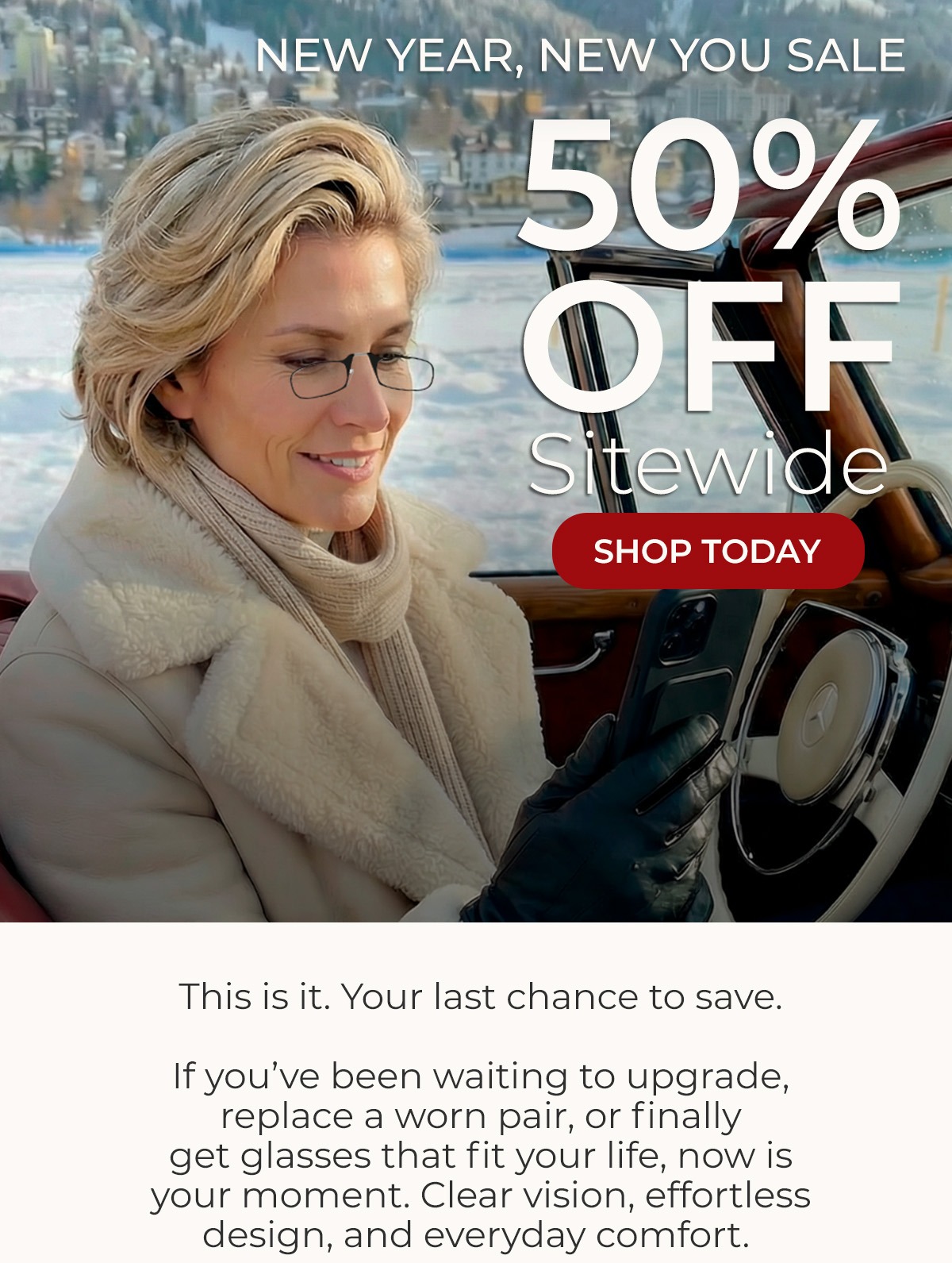 New Year, New You Sale | 50% Off Sitewide