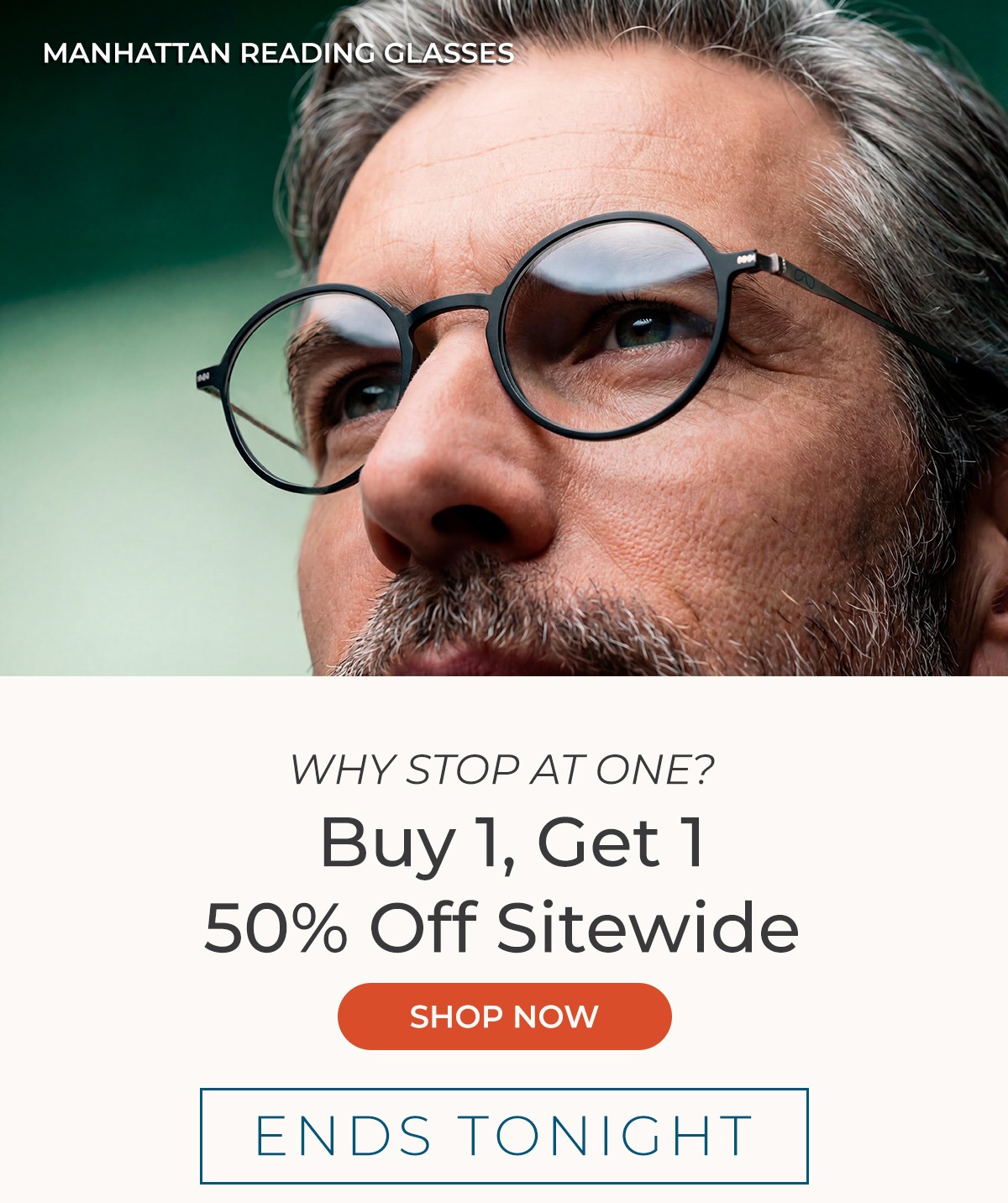 Why Stop at 1? BOGO 50% Off Sitewide, Brooklyn Readers flatlay