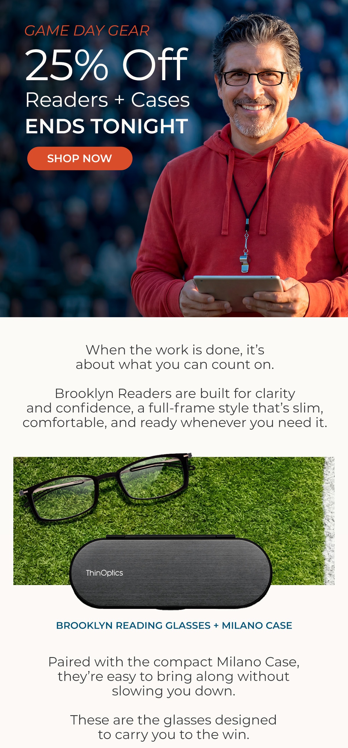 25% Off Readers & Cases