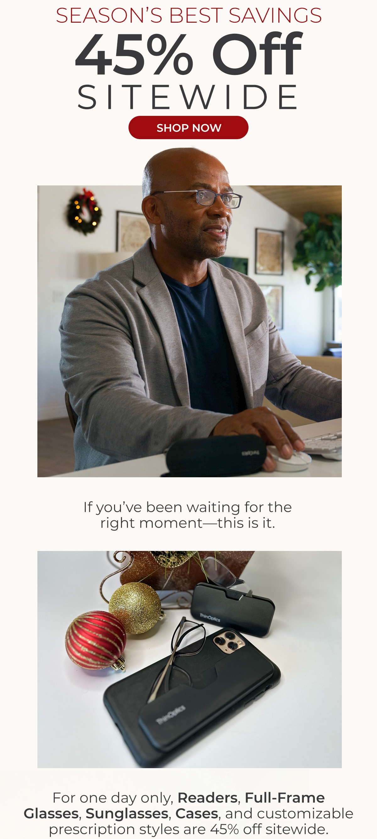 24-Hour Flash Sale | 45% Off Sitewide 