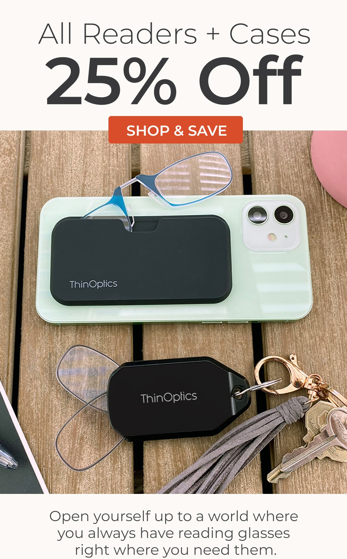 25% Off Readers