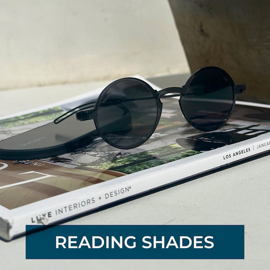 Manhattan Reading Sunglasses + Milano Case
