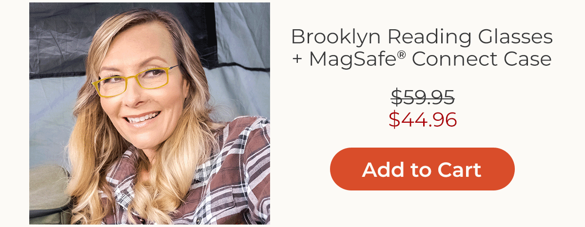 Brooklyn Reading Glasses + MagSafe Connect Case