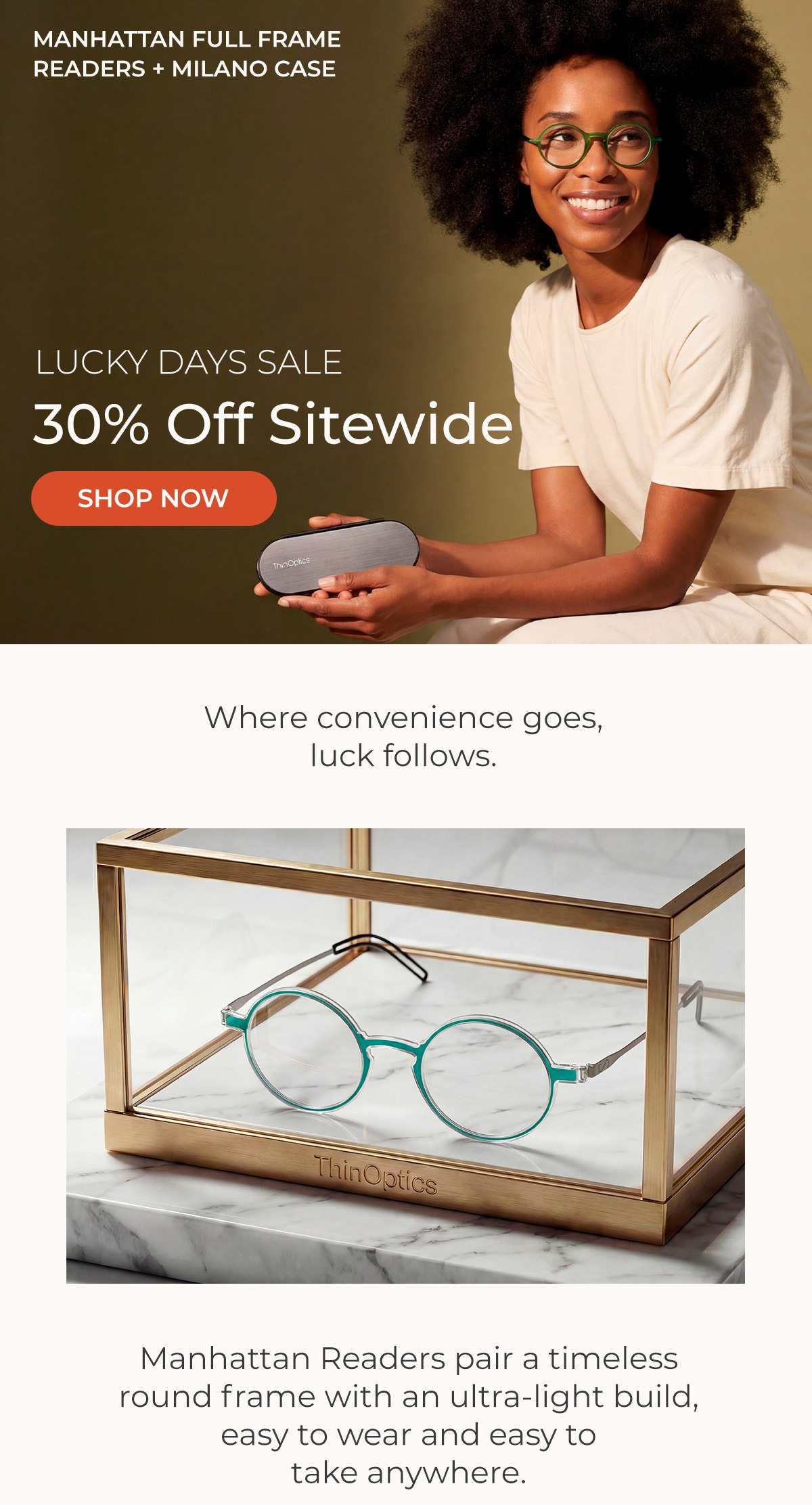 Lucky Days Sale: Enjoy 30% Off Sitewide