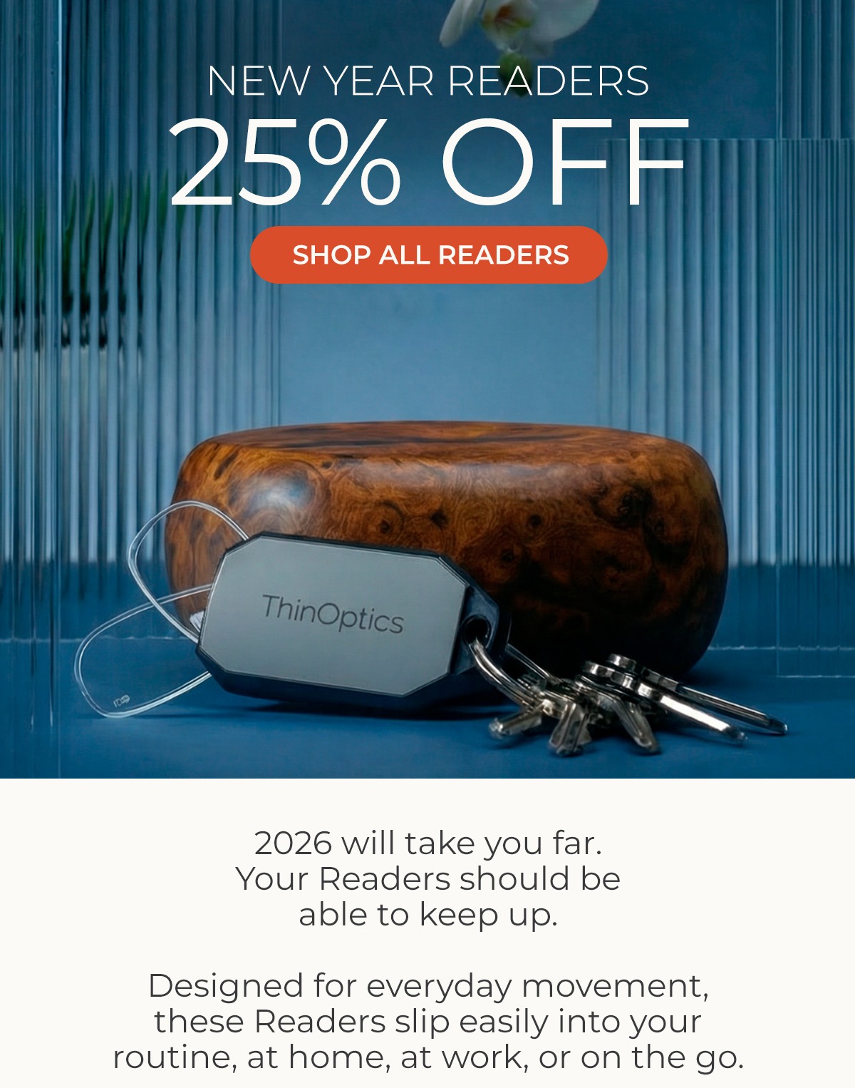 New Year Readers | 25% Off Readers