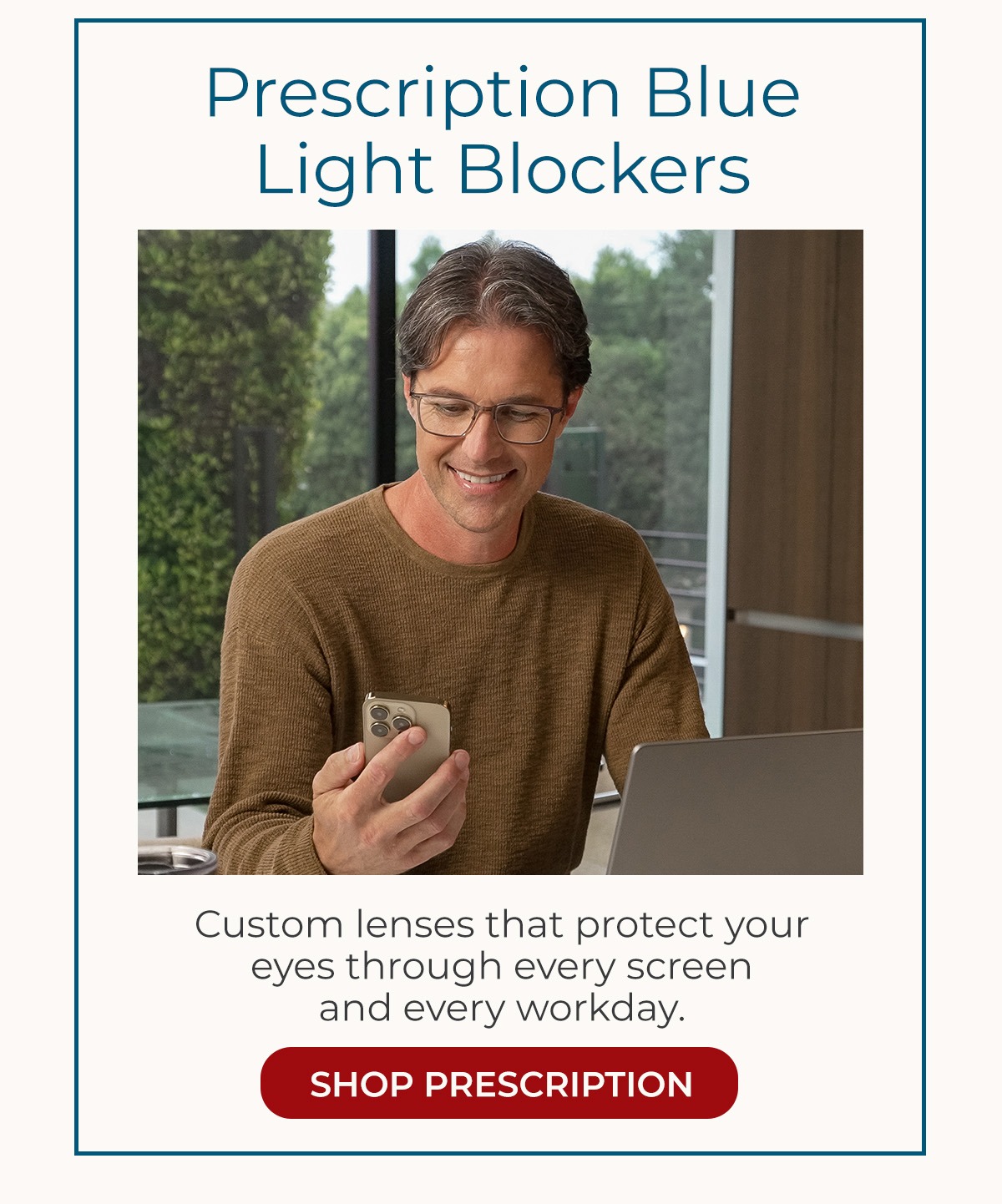 Explore our line of weightless prescription frames!