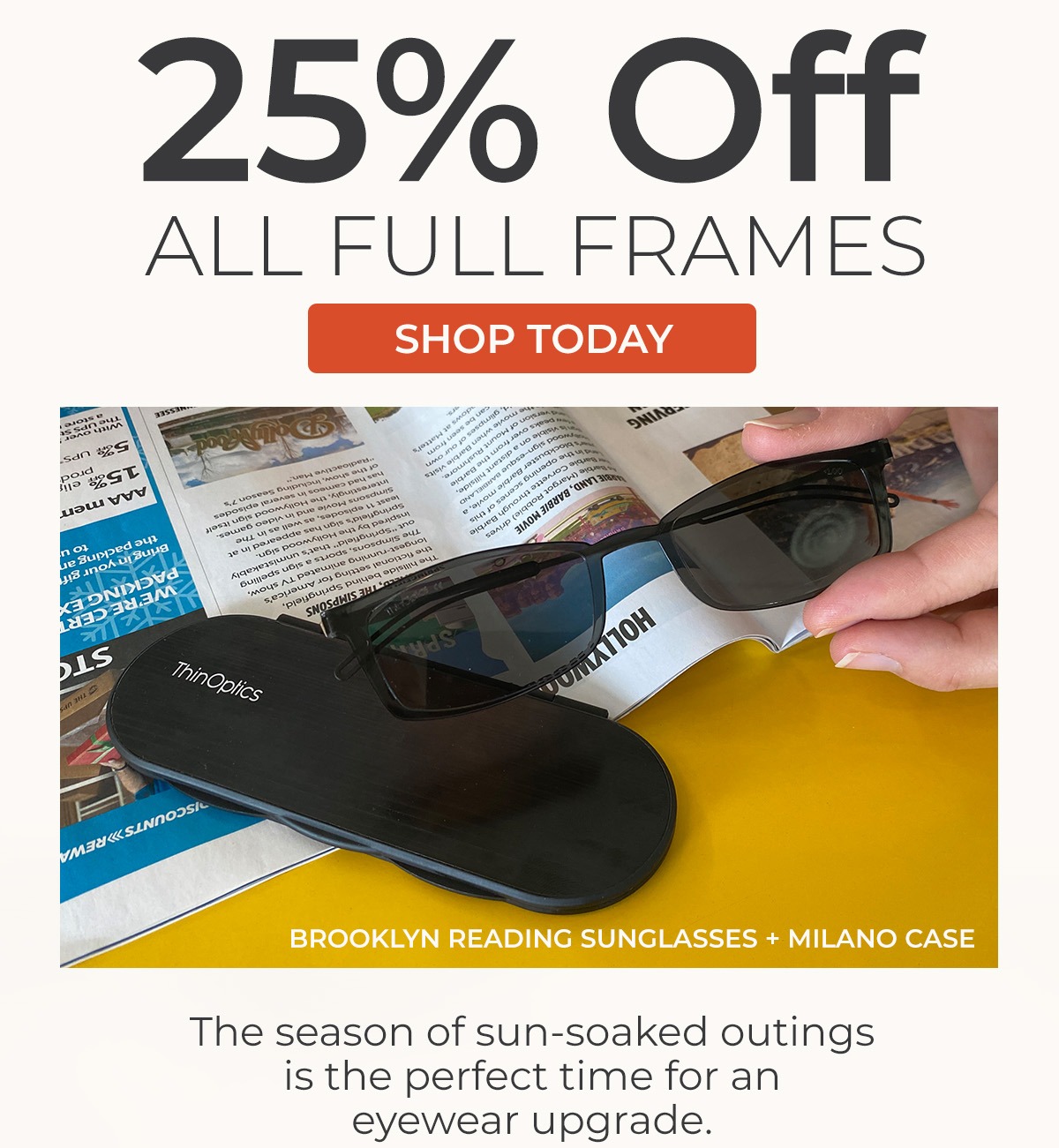 25% Off Full Frame Reading Glasses