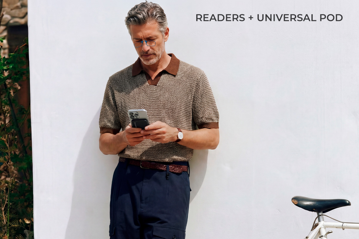 The World's Thinnest Readers and Reading Glasses in the World's Thinnest Case | ThinOptics - Always With You