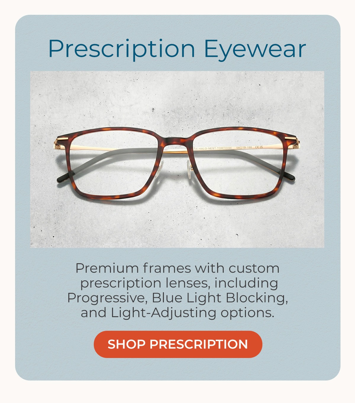 Shop Prescription Eyewear