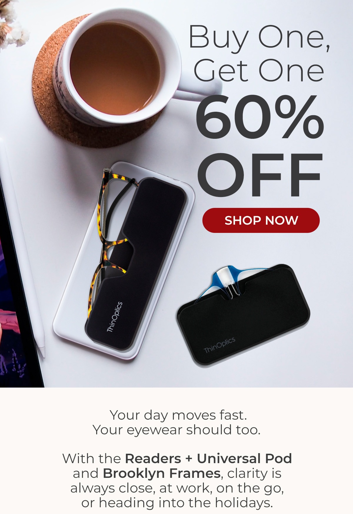 Buy One, Get One 60% Off Sitewide