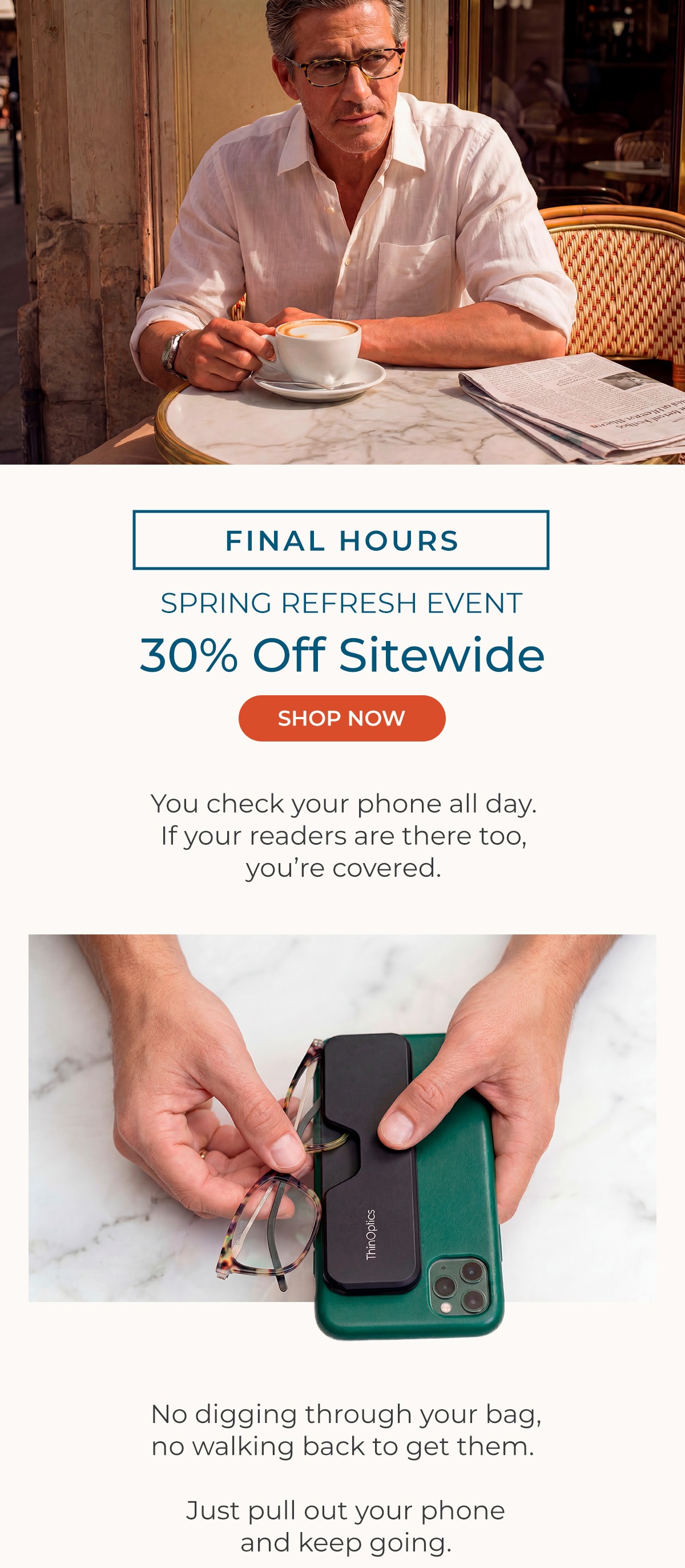Spring Refresh Event: Enjoy 30% Off Sitewide
