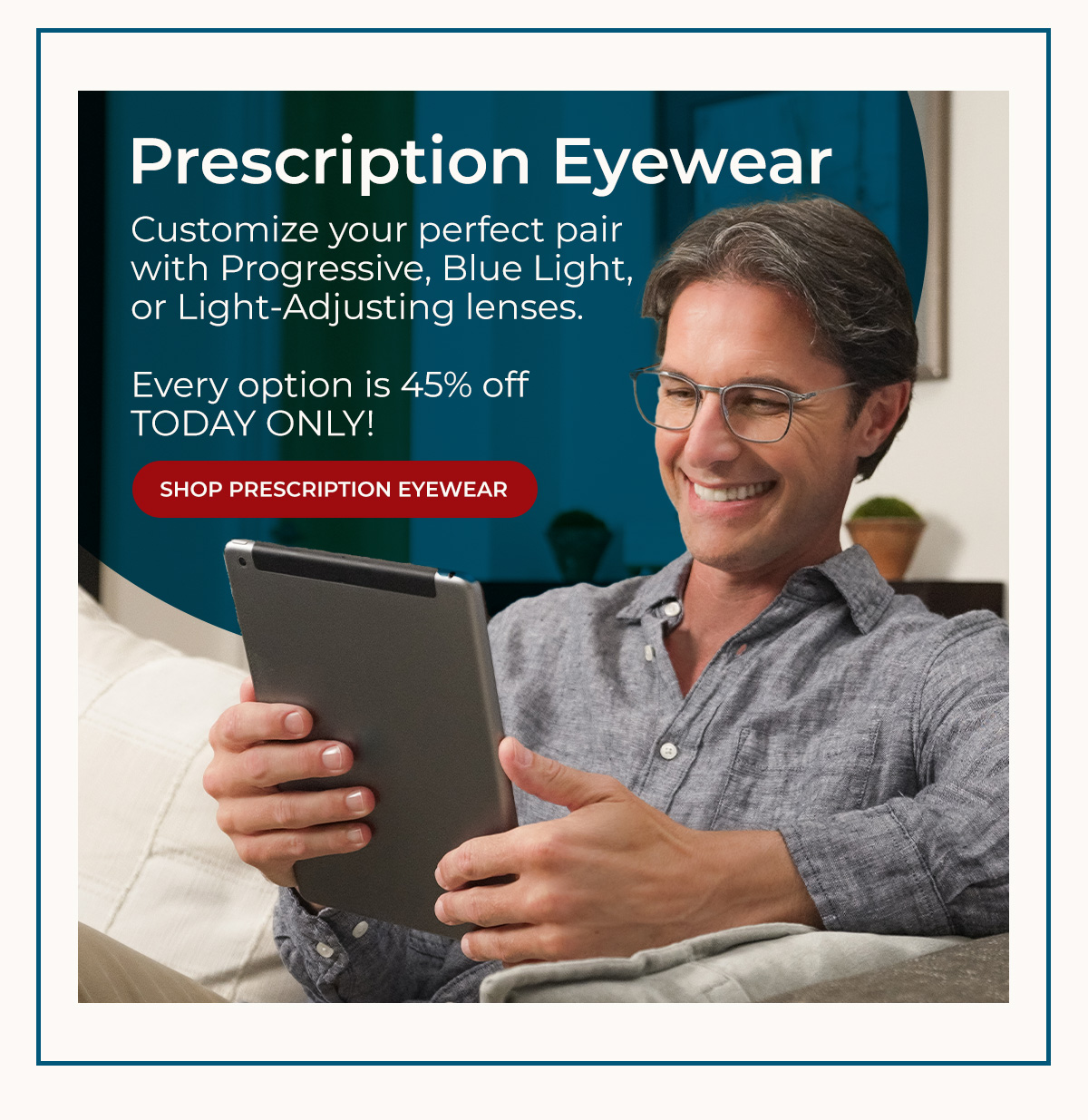 24-Hour Flash Sale | 45% Off Sitewide - Shop Prescription Eyewear