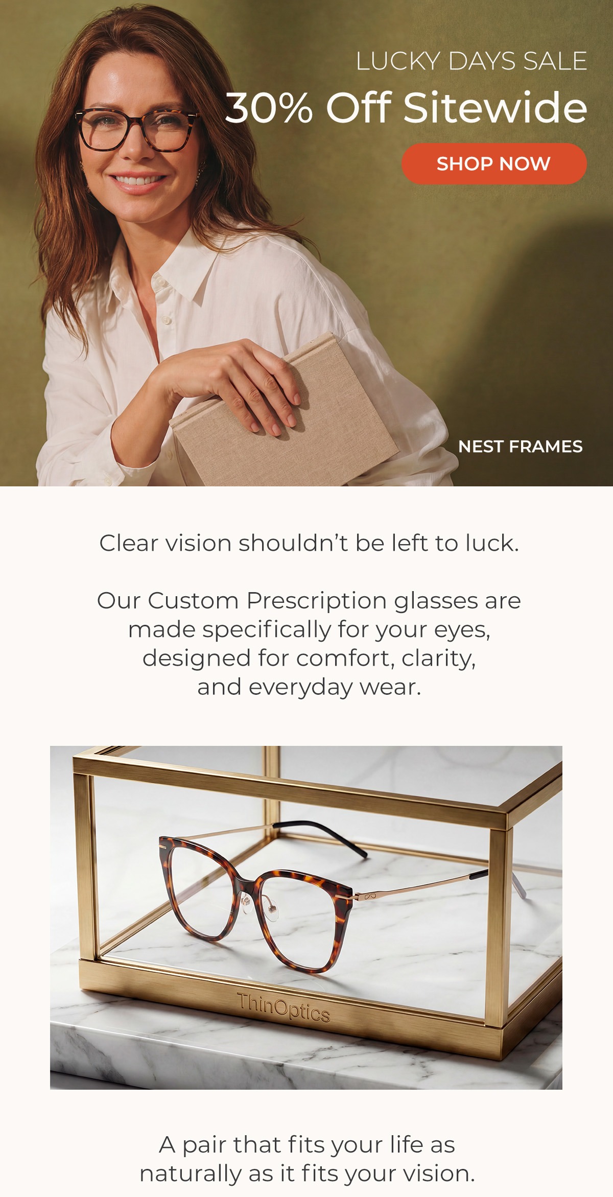 Lucky Days Sale: Enjoy 30% Off Sitewide