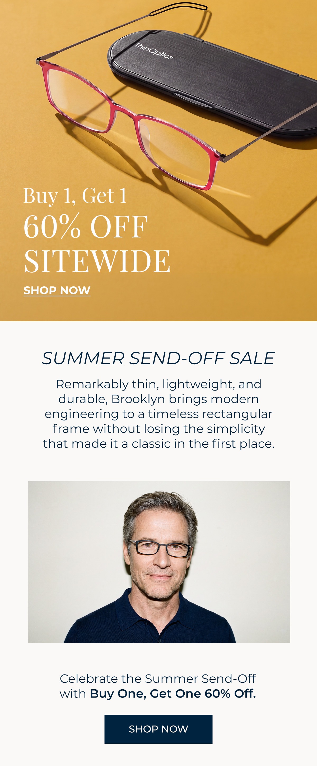Buy One, Get One 60% Off Sitewide