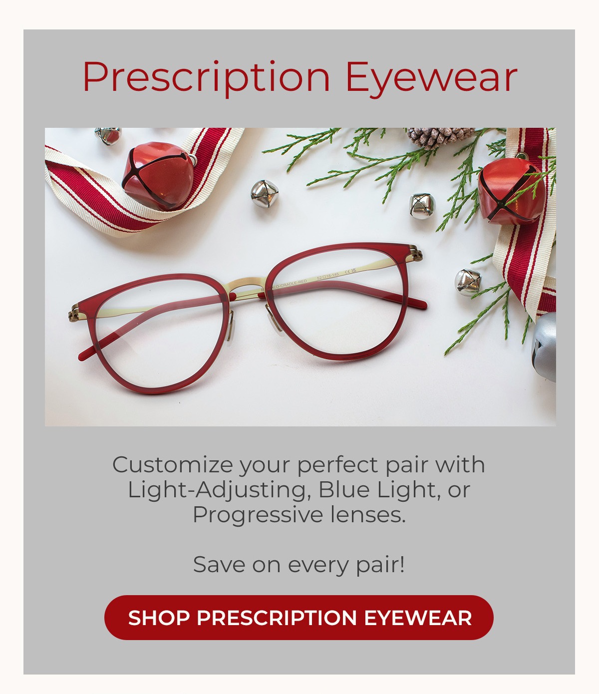 Up to 40% Off Sitewide | Need something stronger? Explore our line of weightless prescription frames!