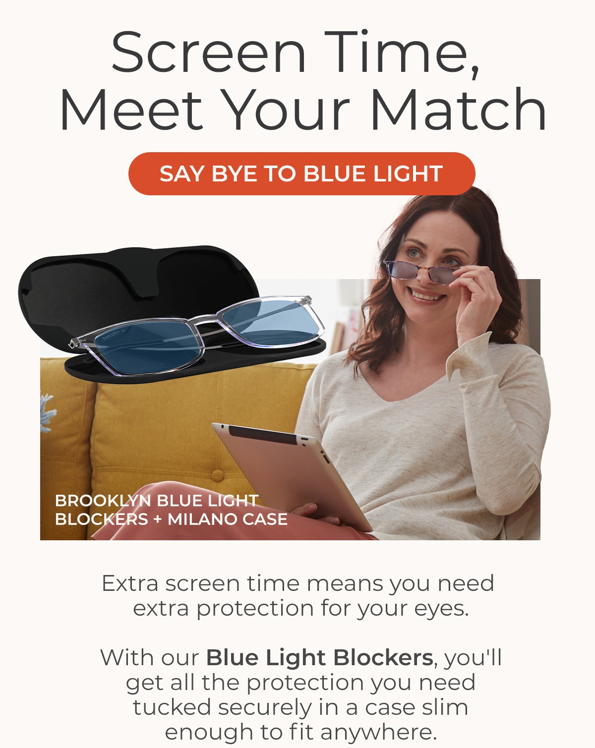 25% Off All Blue Light Blocking Reading Glasses