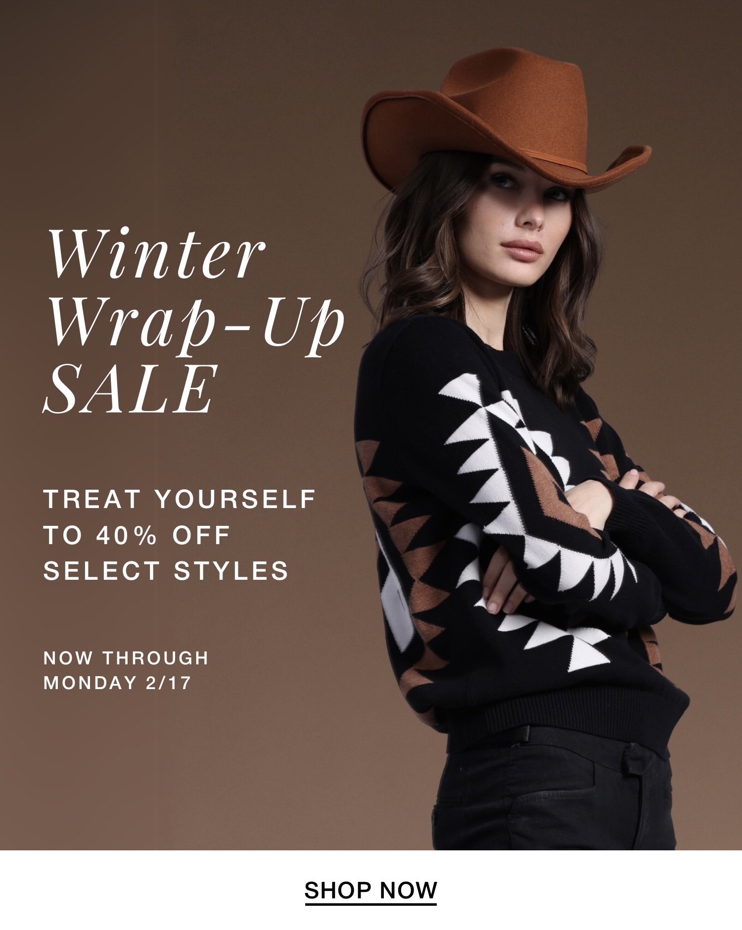 Winter Wrap-Up Sale