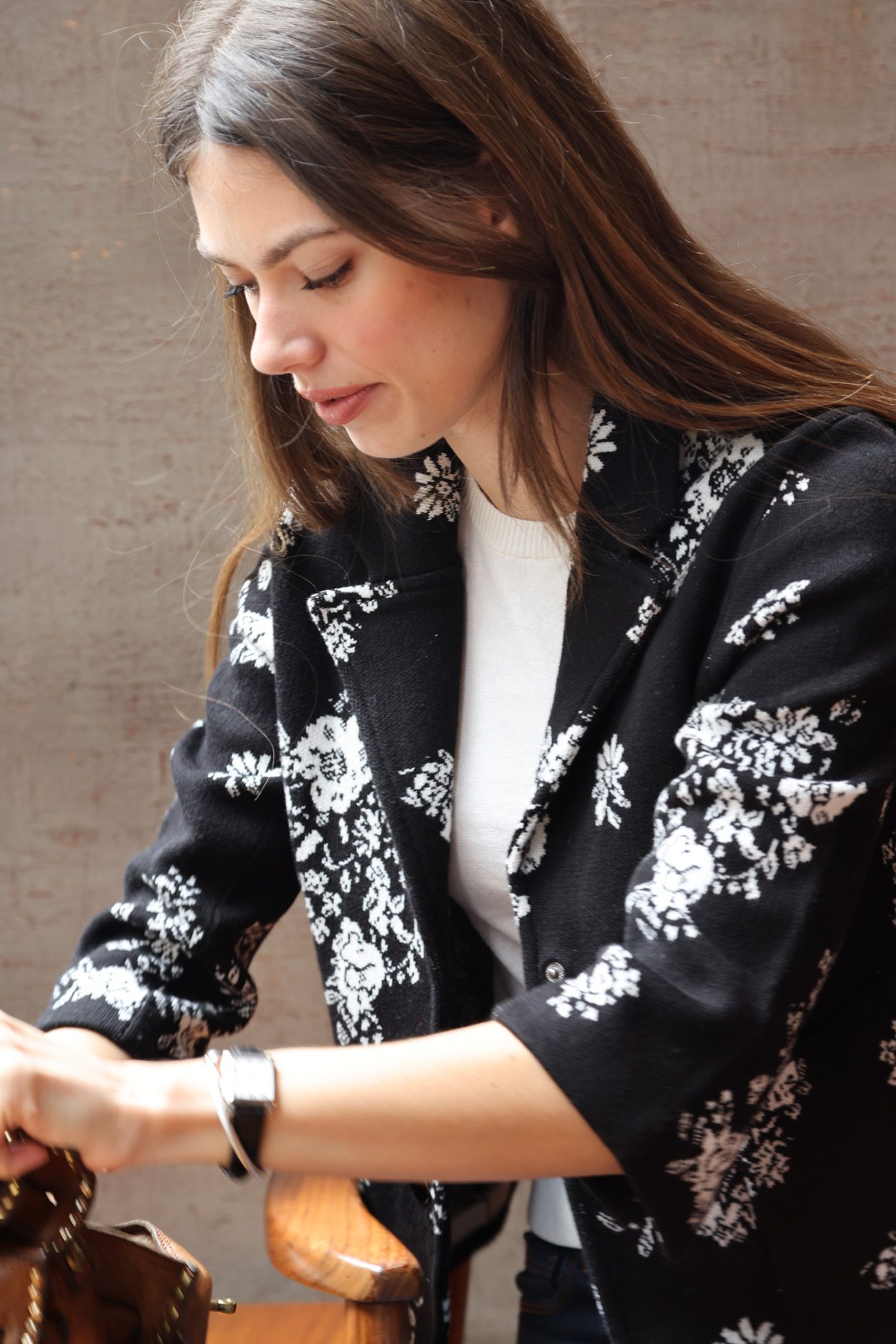 Minnie Rose Floral Blazer