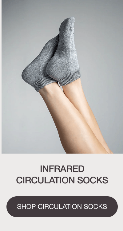 INFRARED CIRCULATION SOCKS. [SHOP CIRCULATION SOCKS]