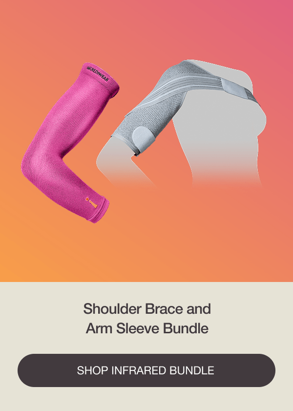 Shoulder Brace and Arm Sleeve Bundle - [SHOP INFRARED BUNDLE]