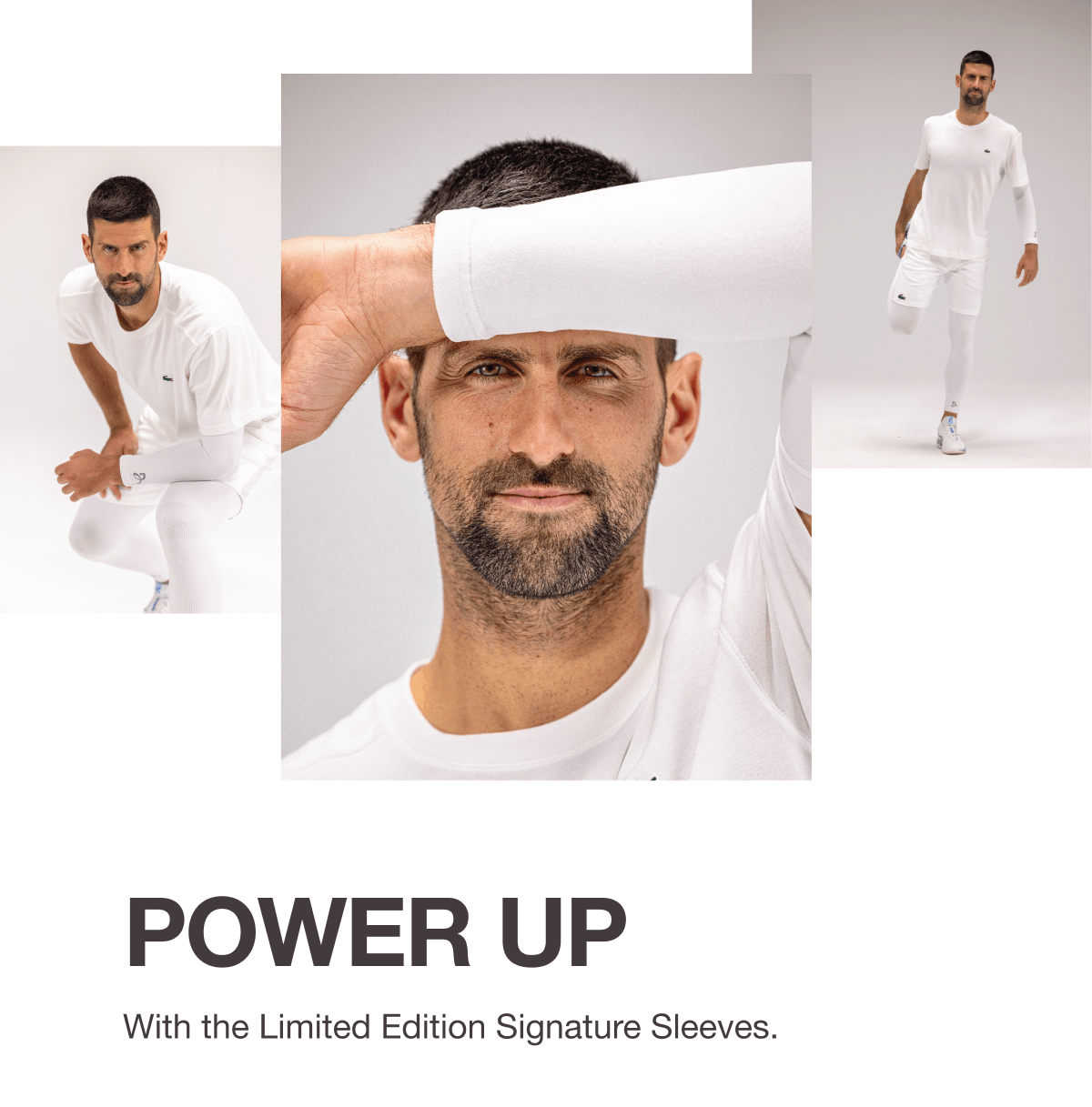 POWER UP With the Limited Edition Signature Sleeves.
