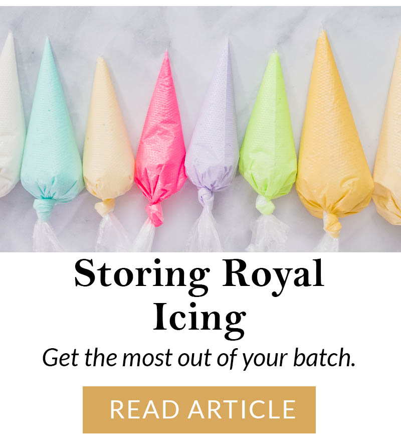 Free guides Butter Bleed, Making Sage Green, Storing Icing The